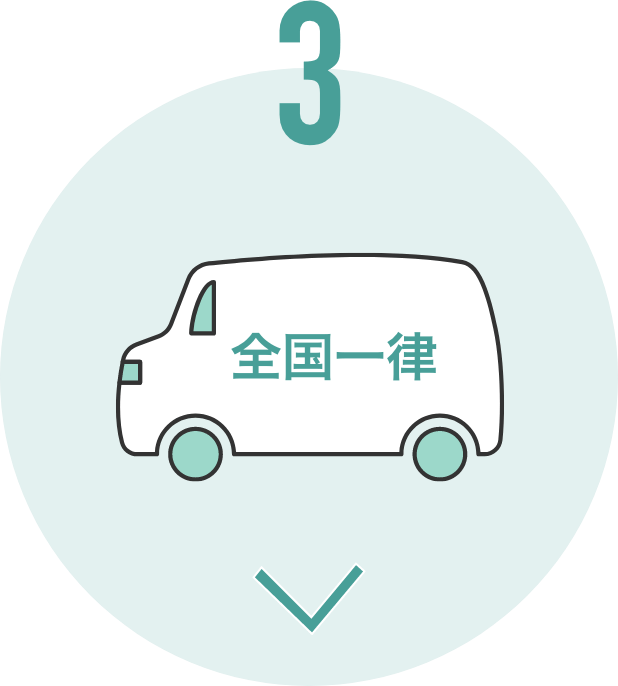 全国一律料金でどこからでもお申し込み可能です