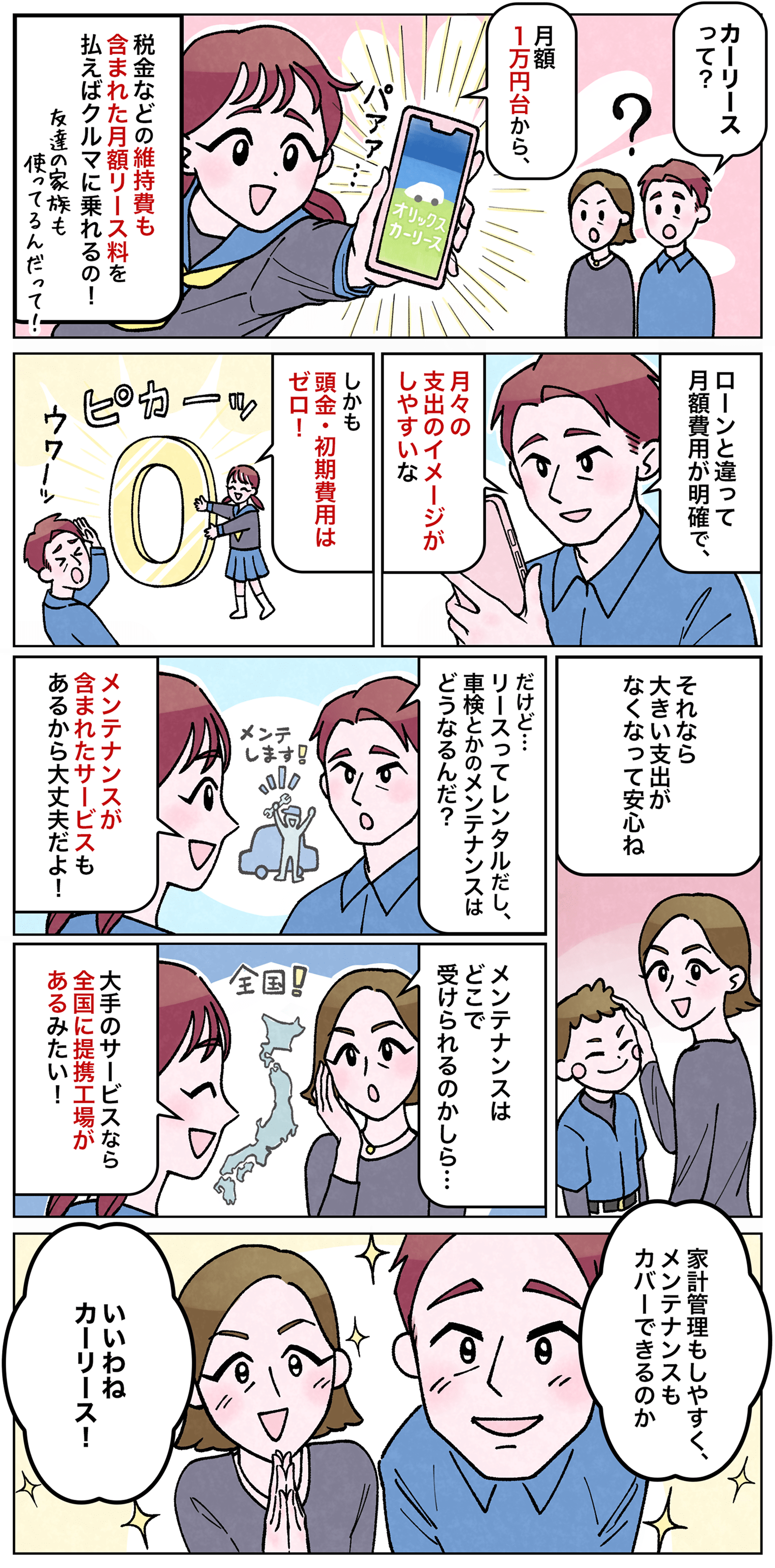 マイカーライフ紹介マンガ2
