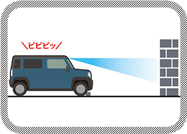 誤発進抑制機能(前方・後方)■