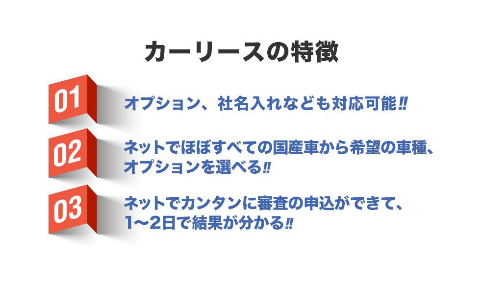 カーリースの特徴