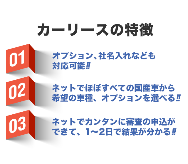 カーリースの特徴