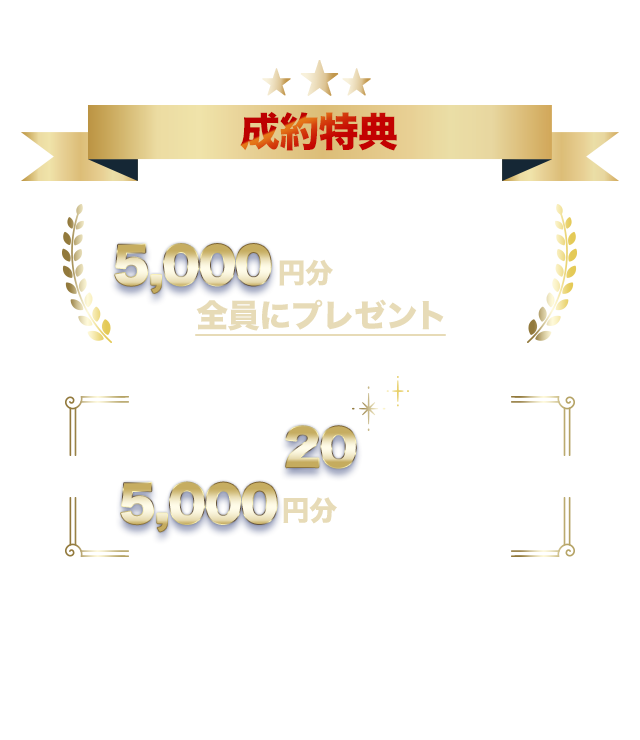 成約特典