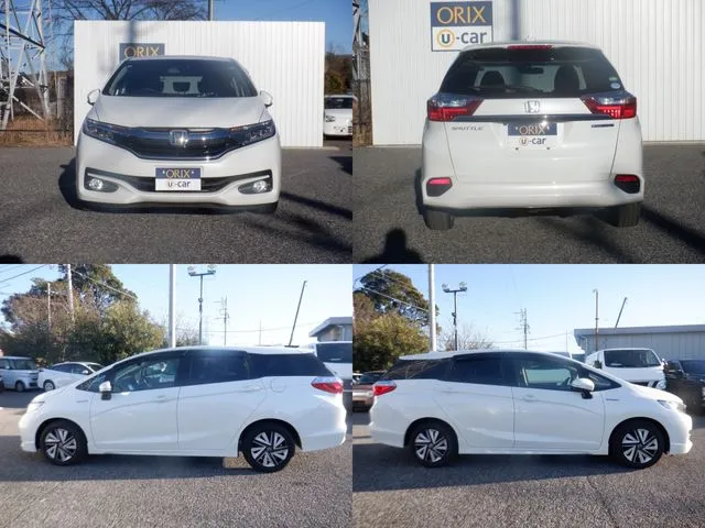 シャトル　ハイブリッド（ホンダ）の車両写真